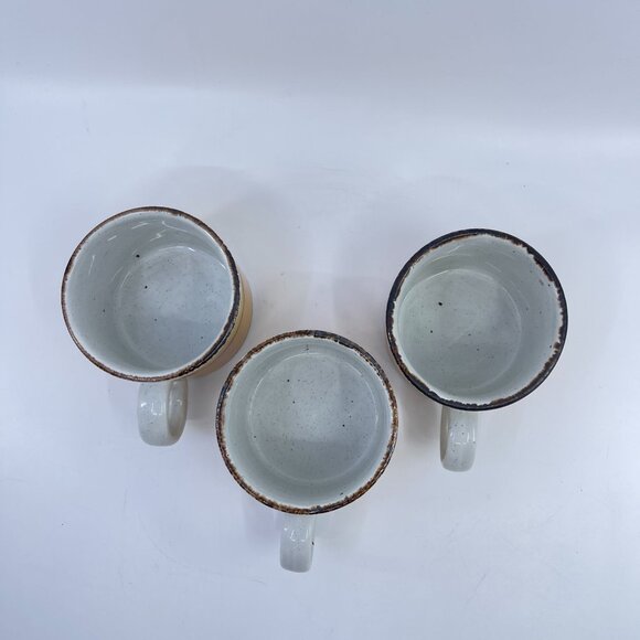 vintage stonehenge midwinter sun cups and saucers set of 3 1970's - Picture 8 of 8